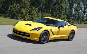 Yellow 2015 Corvette Stingray